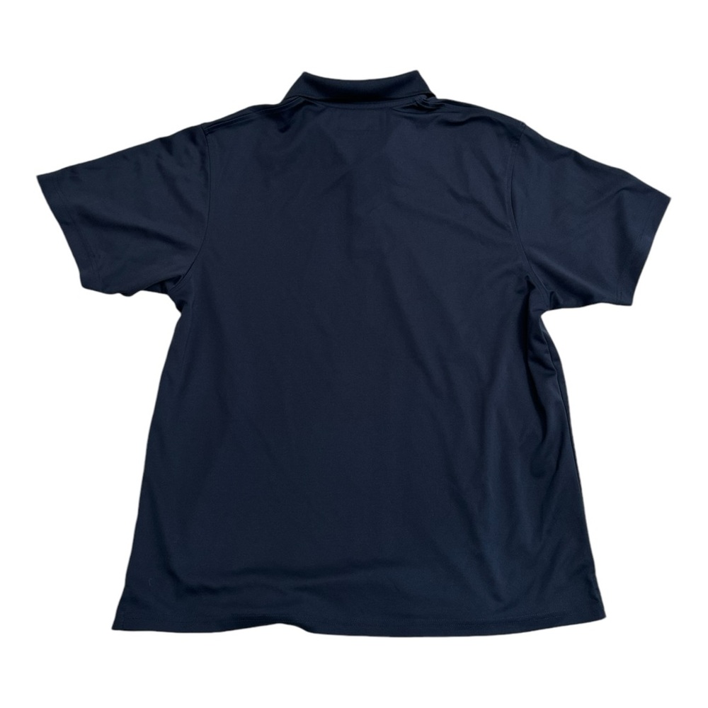 BMW Polo Shirt Men’s Large Navy Blue Polyester Short Sleeve Authentic OEM Merch - Picture 5 of 5